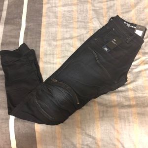 GSTAR 5620 3D Zip Knee Skinny